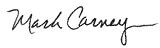Signature of Mark Carney.