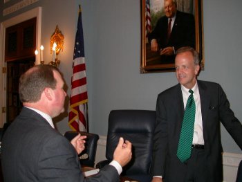 CFTC Chairman Newsome and Chairman Moran, Subcommittee on General Farm Commodities and Risk Management