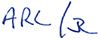 Initials of A. Roy Lavik.